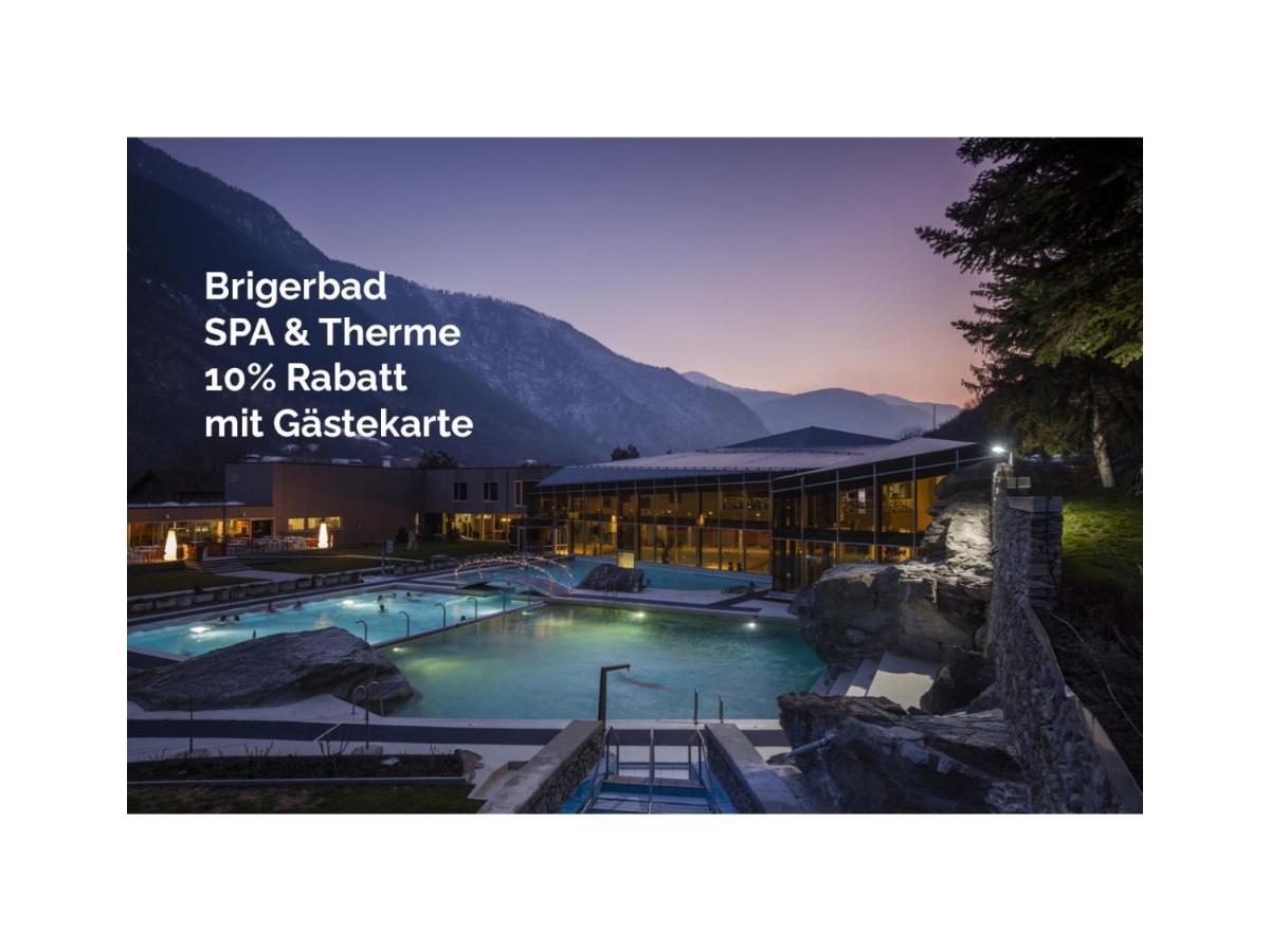 Boutique Und Bier Hotel Des Alpes Fiesch Bagian luar foto