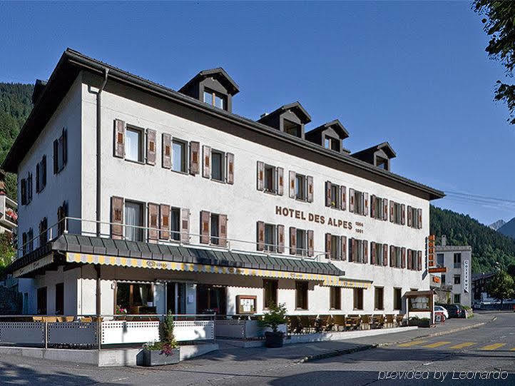 Boutique Und Bier Hotel Des Alpes Fiesch Bagian luar foto